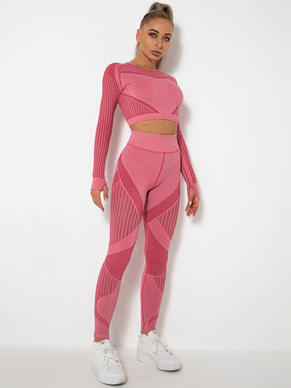 Power Flow Seamless Set — Long Sleeve + Legging