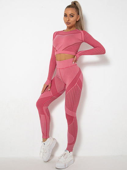 Power Flow Seamless Set — Long Sleeve + Legging