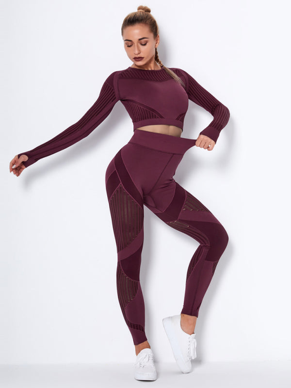 Power Flow Seamless Set — Long Sleeve + Legging