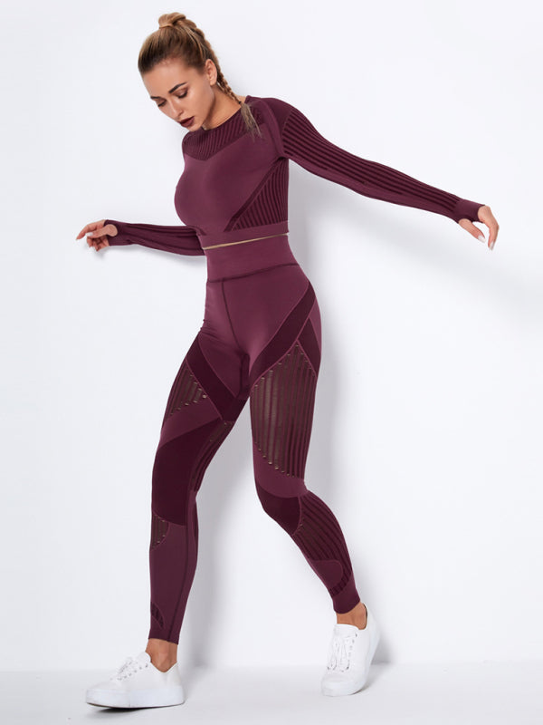 Power Flow Seamless Set — Long Sleeve + Legging