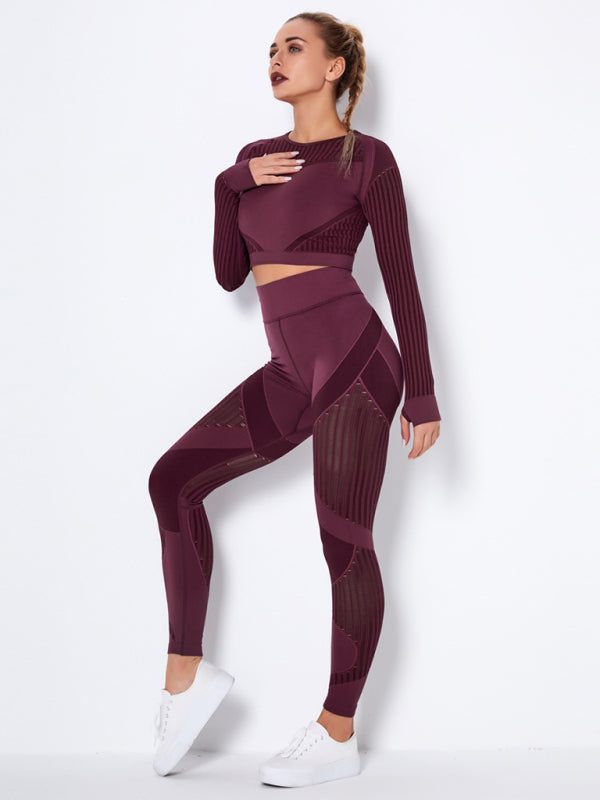 Power Flow Seamless Set — Long Sleeve + Legging