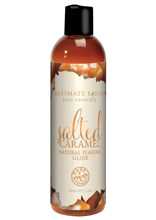 Intimate Earth Natural Flavors Glide Lubricant Salted Caramel