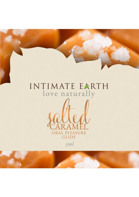 Intimate Earth Natural Flavors Glide Lubricant Salted Caramel