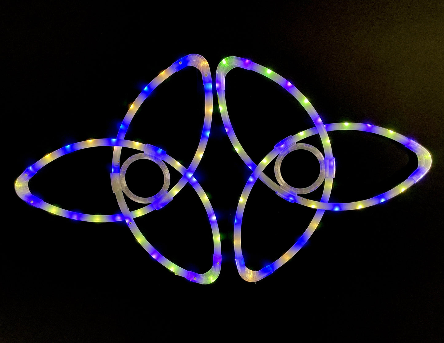 Starlight Spin™ LED Triquetras – Pair