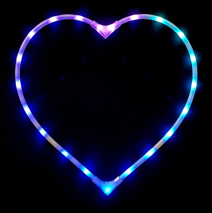 Starlight Spin™ LED Heart Hoop