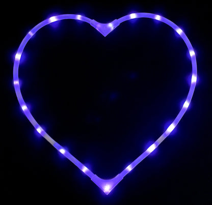 Starlight Spin™ LED Heart Hoop
