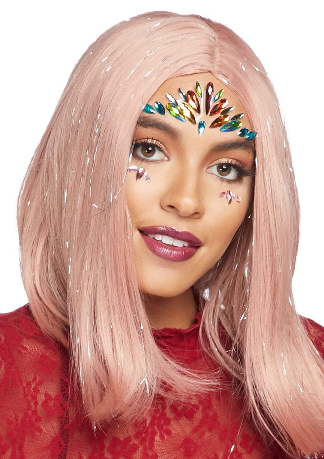 Rainbow Empress Face Jewels — Prism Ombre