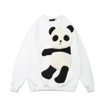 Furry Panda Crewneck