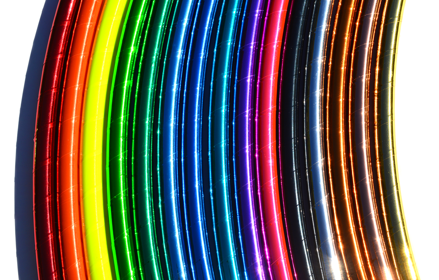 Prism Flow Fitness Hoop — Mirror & Holographic Grip Edition