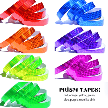 Prism Flow Fitness Hoop — Mirror & Holographic Grip Edition