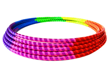 Prism Spectrum Flow Hoop — Rainbow Grip Edition