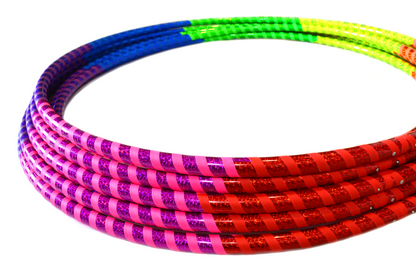 Prism Spectrum Flow Hoop — Rainbow Grip Edition