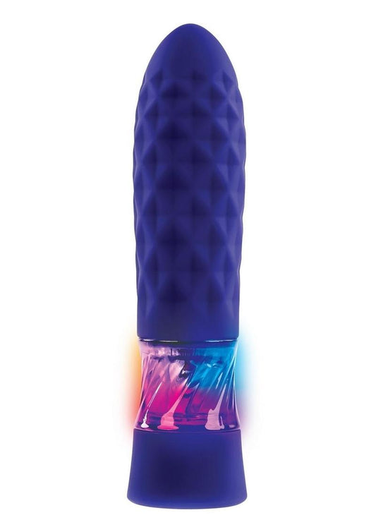 🔒 Festival Light-Up Rechargeable Bullet — Silicone Mini Vibe