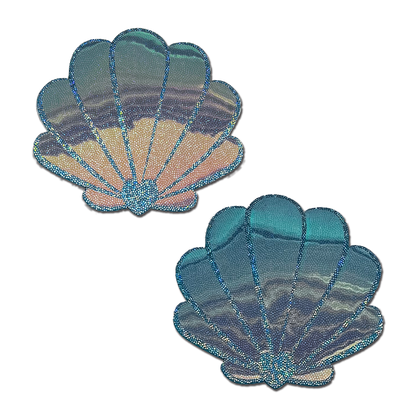 Mermaid Shell Pasties — Opalescent Seafoam | Pastease