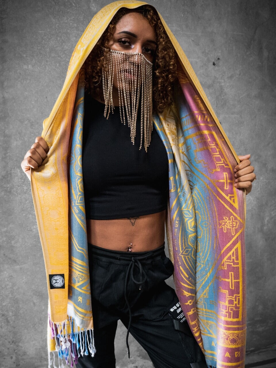 Yellow Amethyst Dharma Shawl | Rage Nation