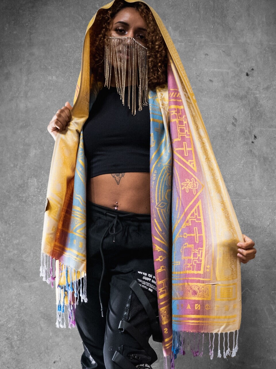 Yellow Amethyst Dharma Shawl | Rage Nation