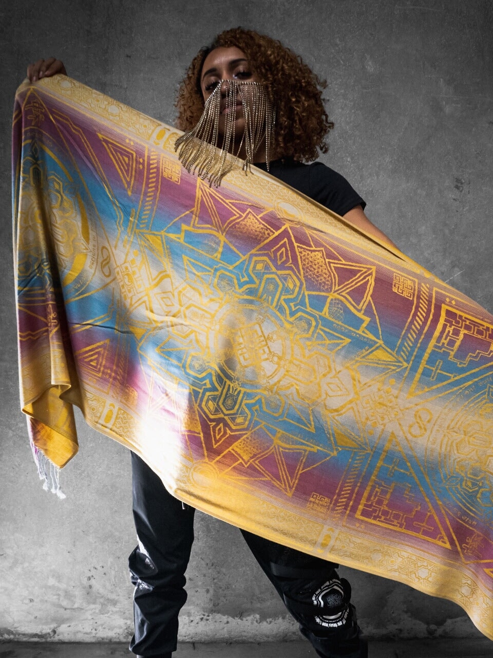 Yellow Amethyst Dharma Shawl | Rage Nation