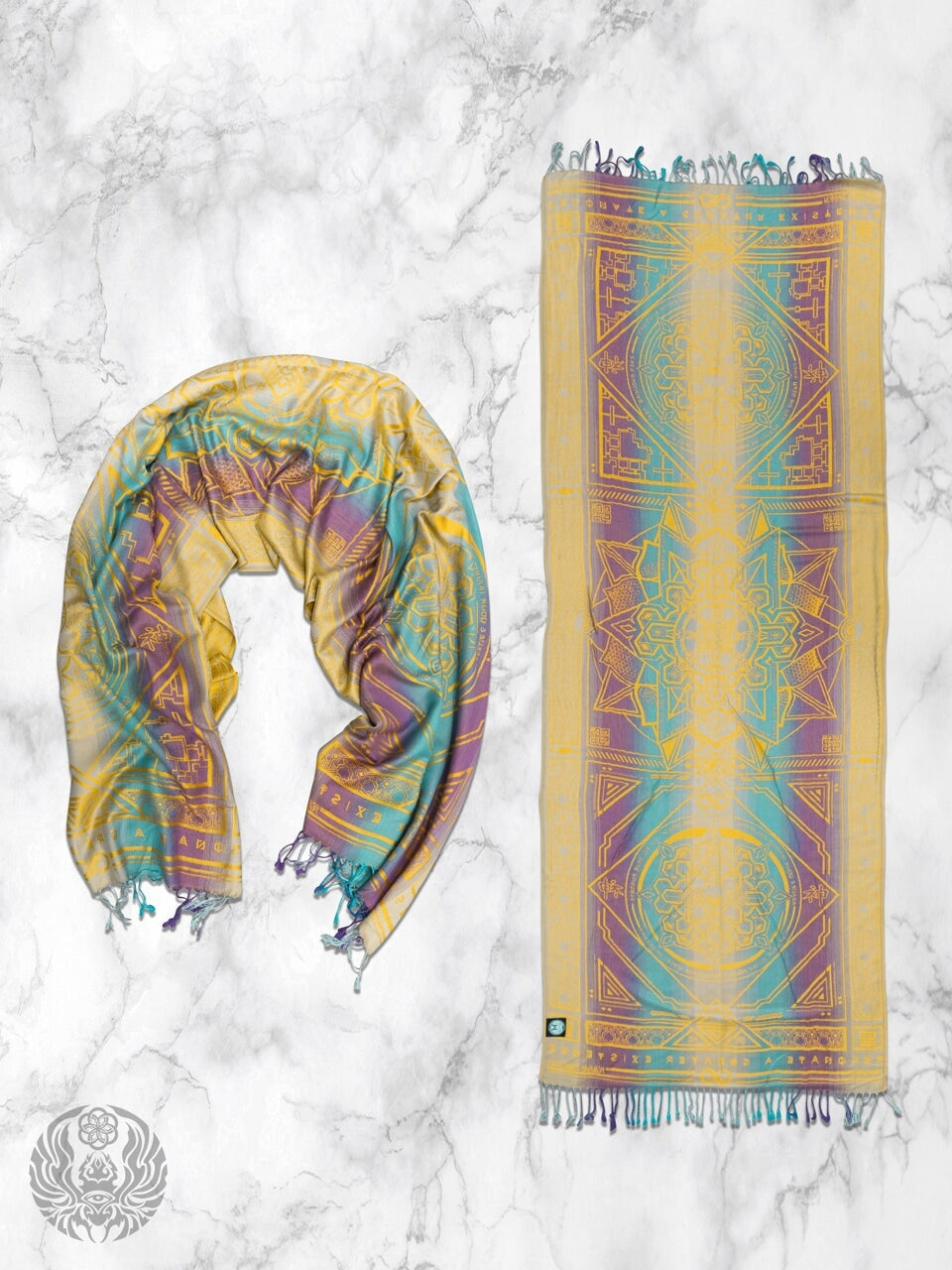 Yellow Amethyst Dharma Shawl | Rage Nation