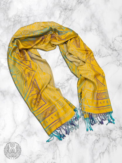 Yellow Amethyst Dharma Shawl | Rage Nation