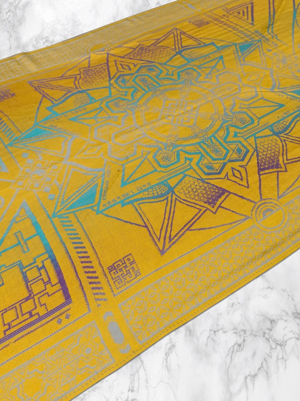 Yellow Amethyst Dharma Shawl | Rage Nation