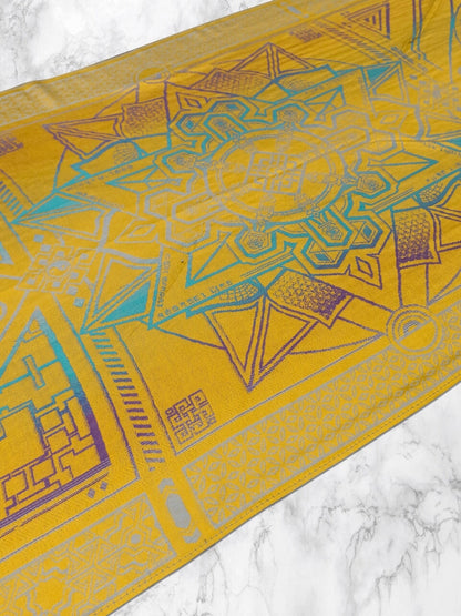 Yellow Amethyst Dharma Shawl | Rage Nation