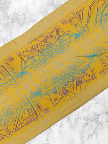 Yellow Amethyst Dharma Shawl | Rage Nation