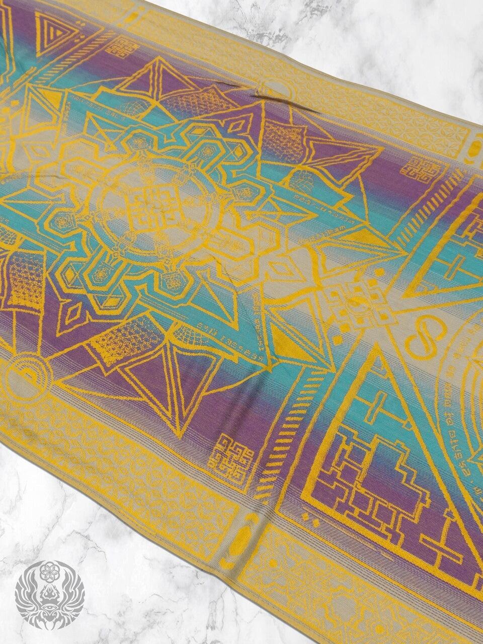 Yellow Amethyst Dharma Shawl | Rage Nation