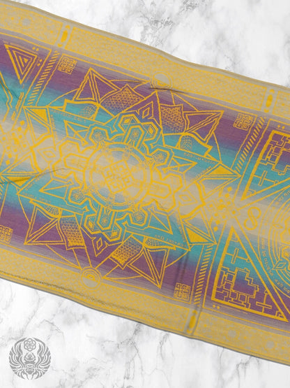Yellow Amethyst Dharma Shawl | Rage Nation